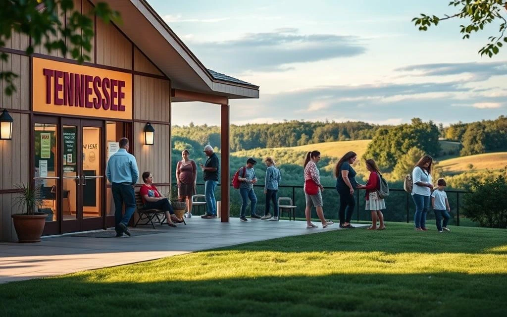 tennessee autism kicked out of school :A serene environment showcasing the comprehensive support services available for individuals with autism in Tennessee